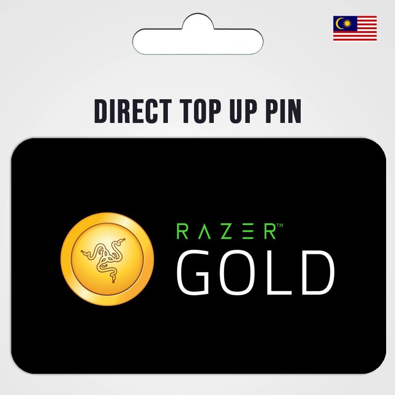 Razer Gold Direct Top Up Pin Malaysia
