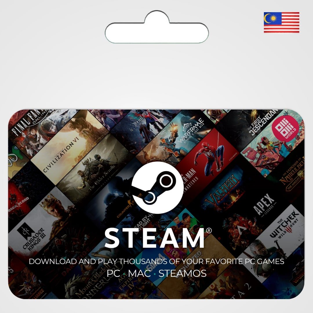 Steam Gift Card (MY)