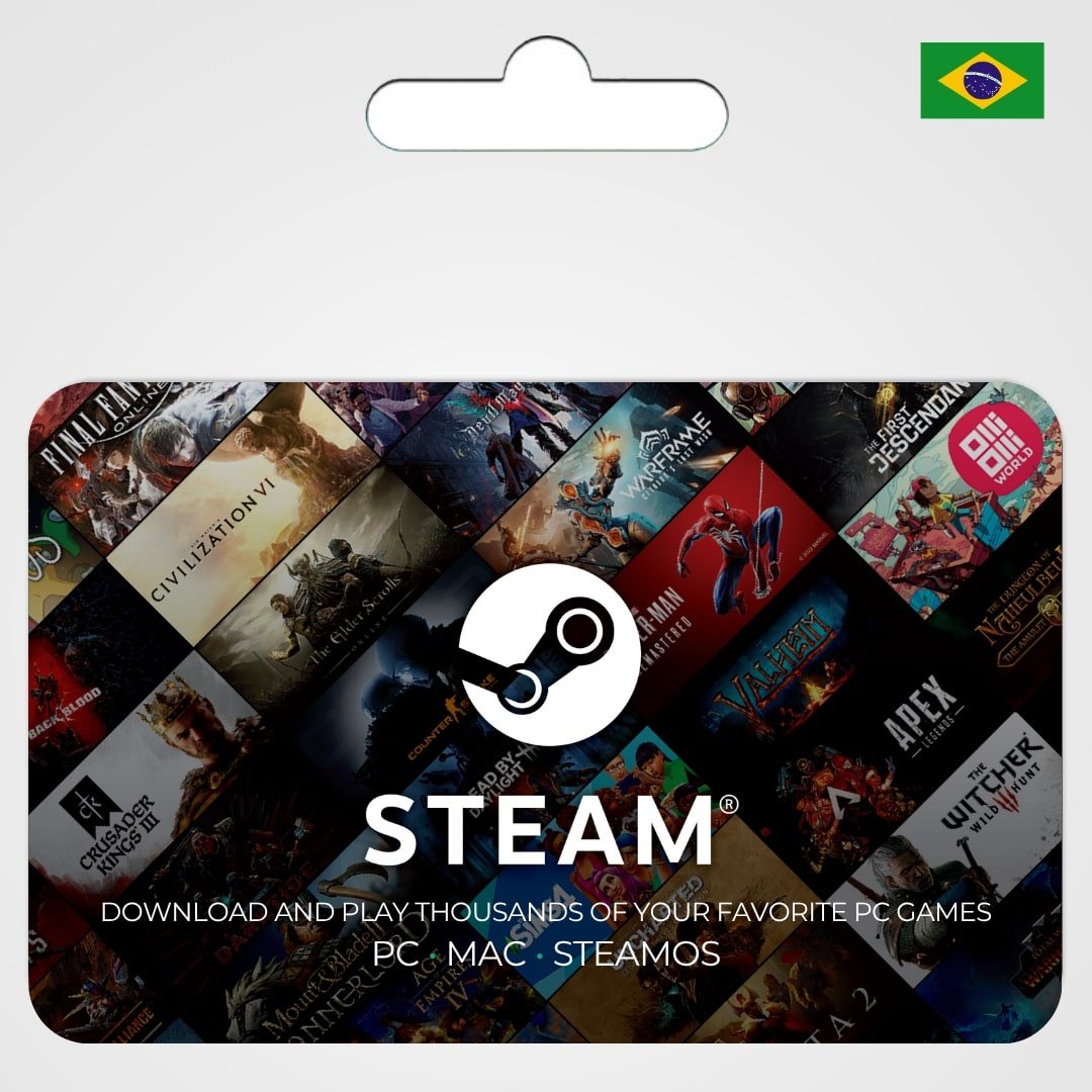 Steam Gift Card (BR)